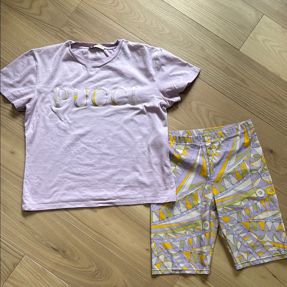 Pucci Set - Purple and Yellow